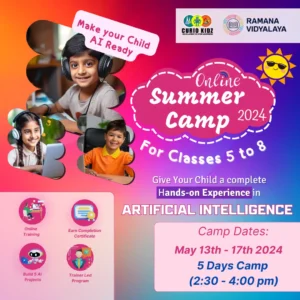 Online Summer Camp on Artificial Intelligence