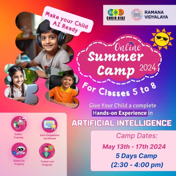 Online Summer Camp on Artificial Intelligence